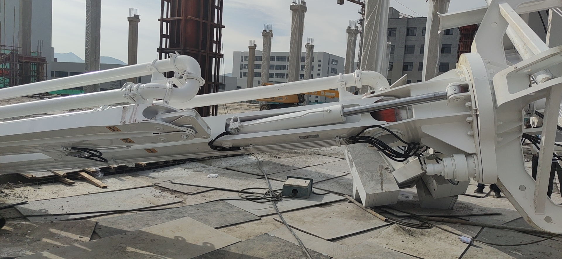 移動布料機操作不當有危險