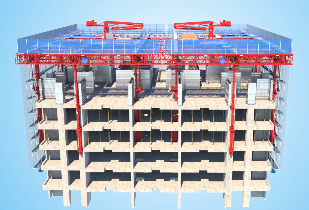 60分鐘頂升1層樓！“輕型造樓機(jī)”完美收官(圖2)