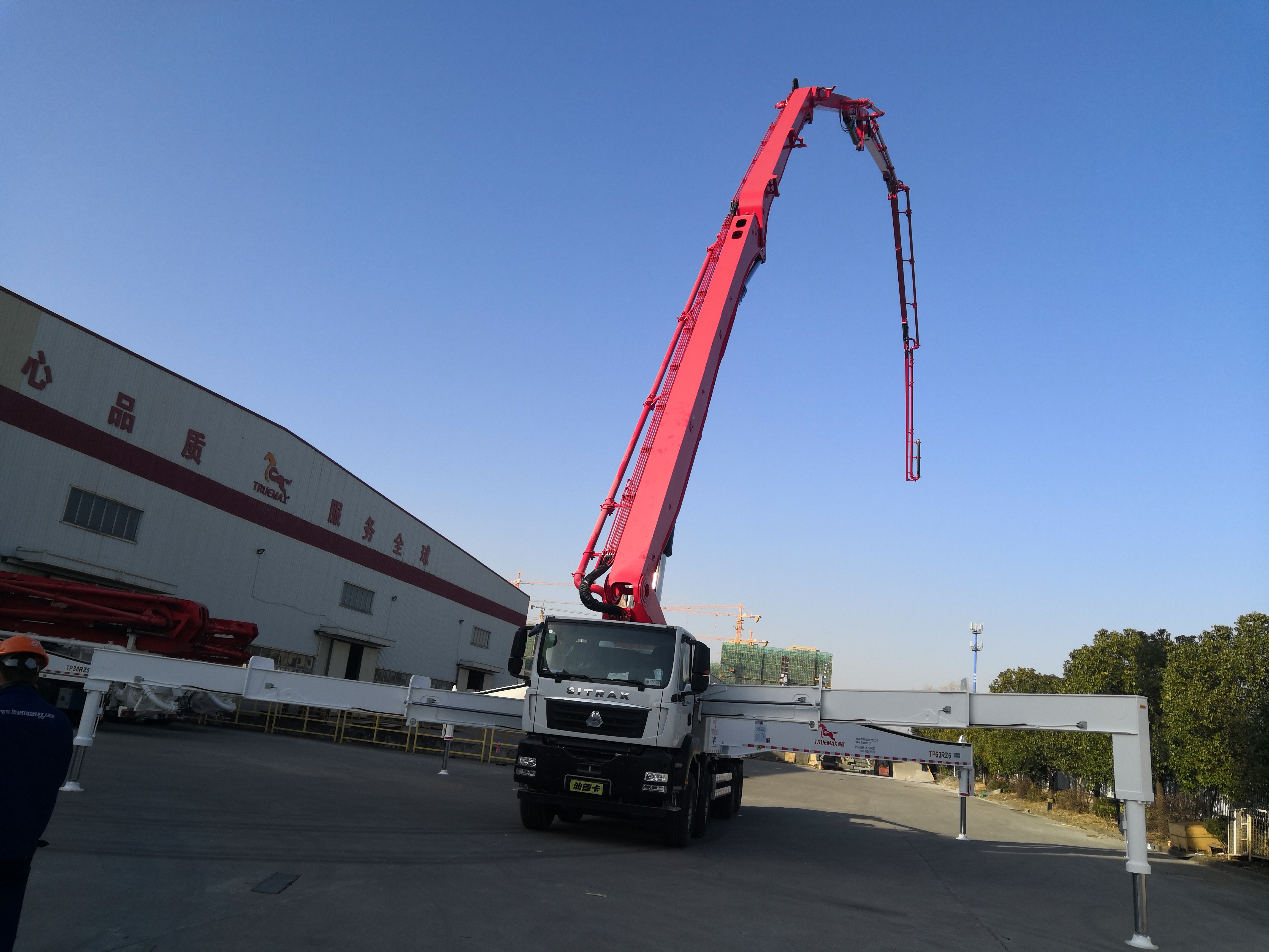 混凝土泵車型號