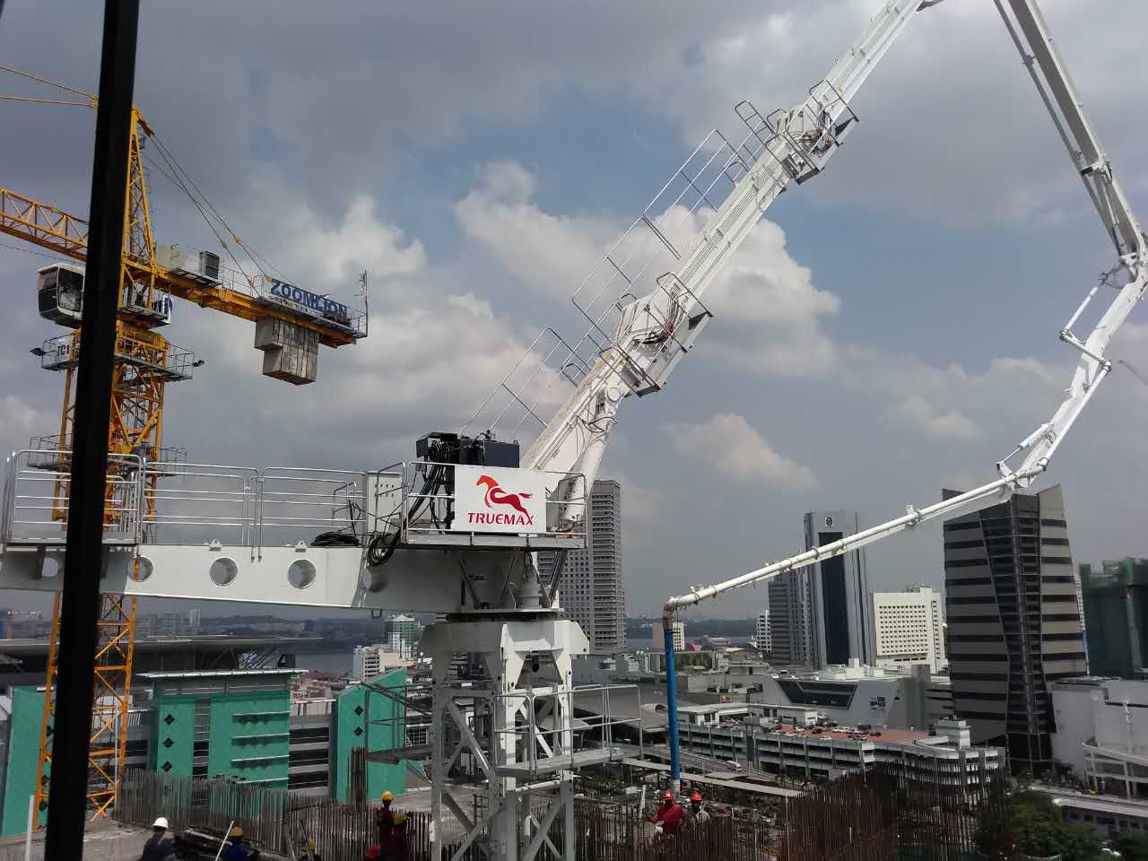 51米塔式布料機(jī)的安裝及安裝注意事項