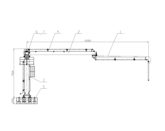 高鐵制梁布料機