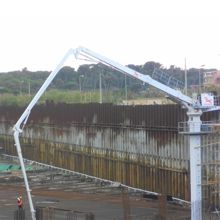 混凝土布料機(jī)如何澆筑高層建筑