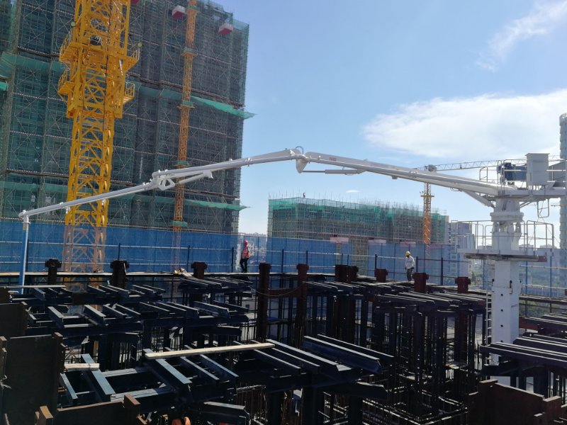 布料機,海航首府項目2