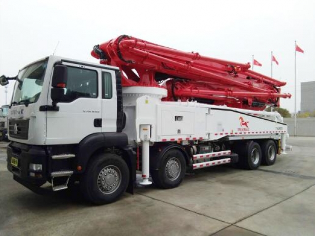 混凝土臂架泵車(圖1) 混凝土臂架泵車(圖1)